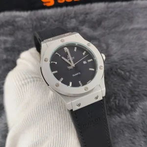 Premium Quality Mens Watch (Black & Black )